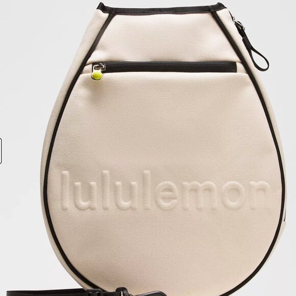 Lululemon Racket Bag 19L in Natural/Black - Picture 7 of 12
